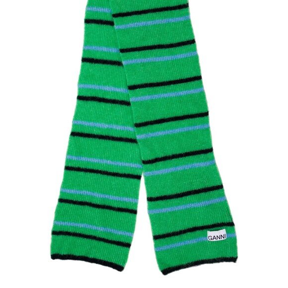 NEVER WORN AUTHENTIC GANNI SOFT WOOL SCARF - Picture 2 of 2